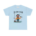 Lake Life Heavy Cotton Tee - Breezy Lakeside Vibes - DipaliZ