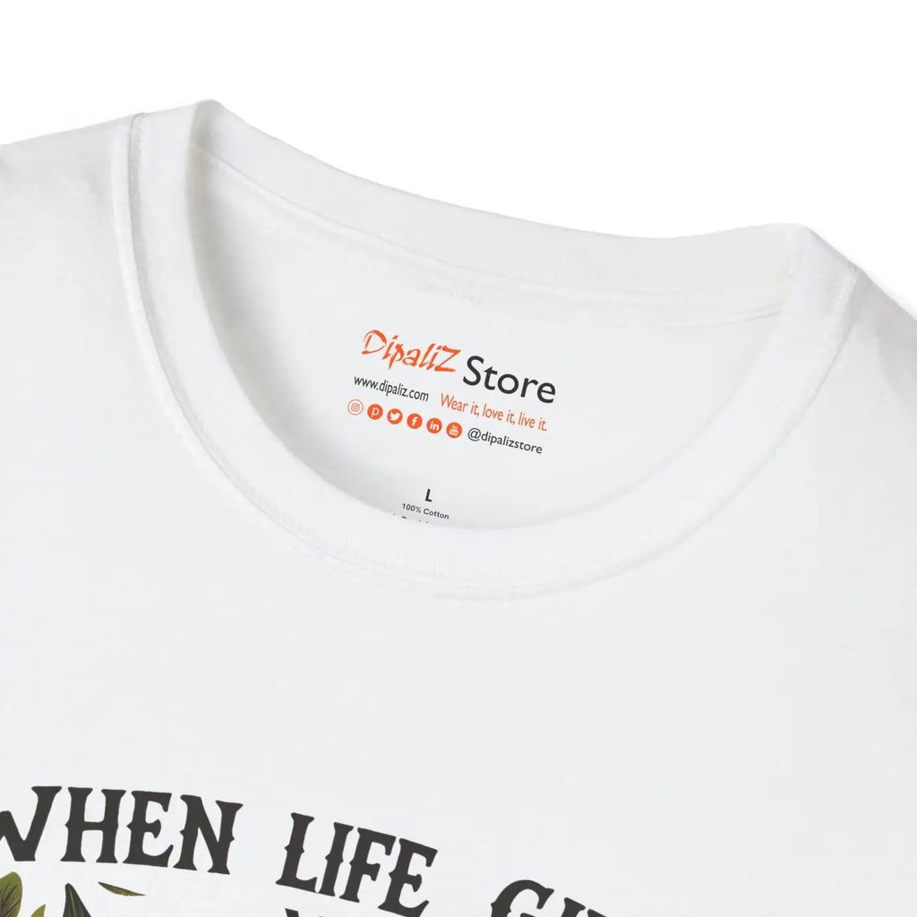 Lemons Unisex Softstyle Tee - Inspirational Comfort - DipaliZ