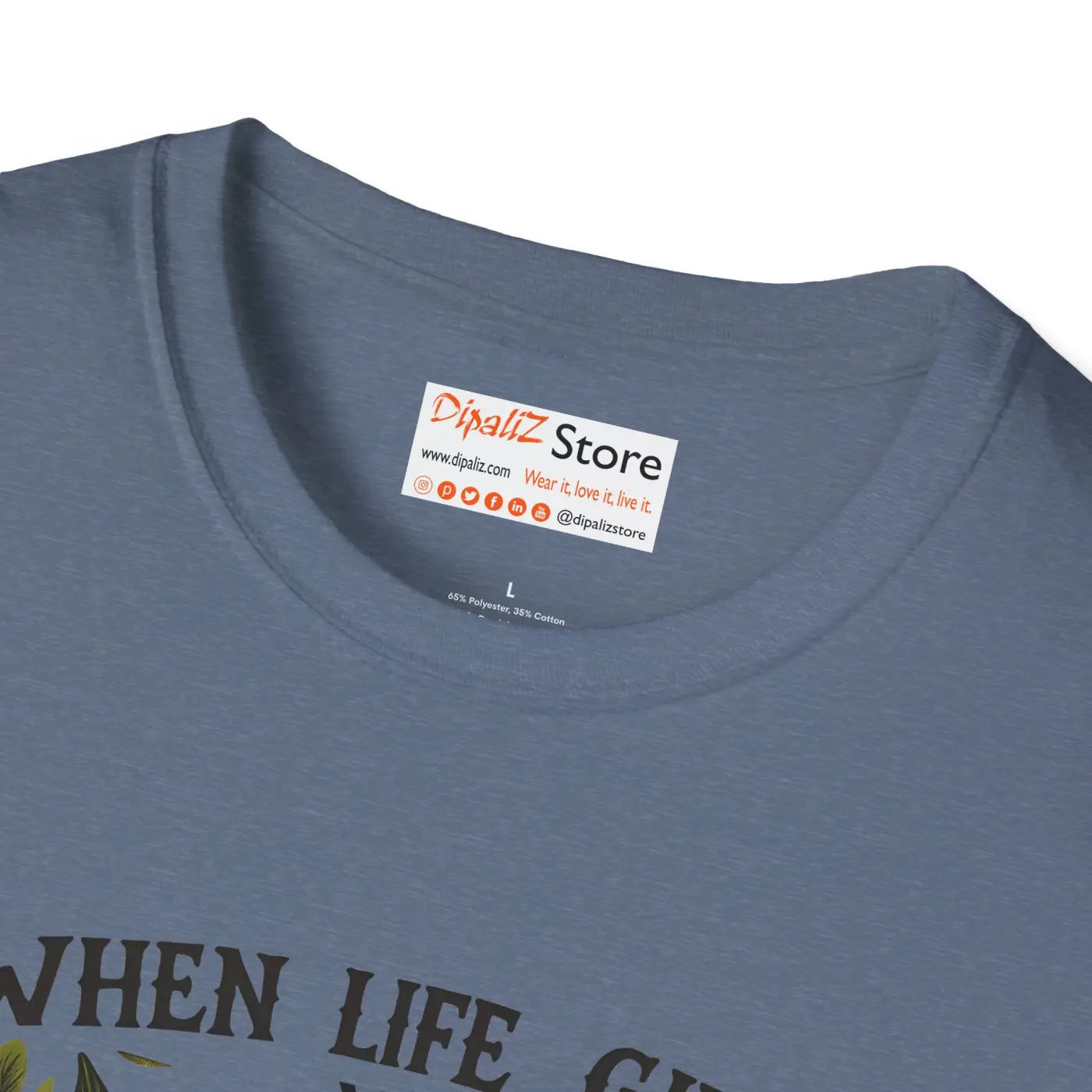 Lemons Unisex Softstyle Tee - Inspirational Comfort - DipaliZ