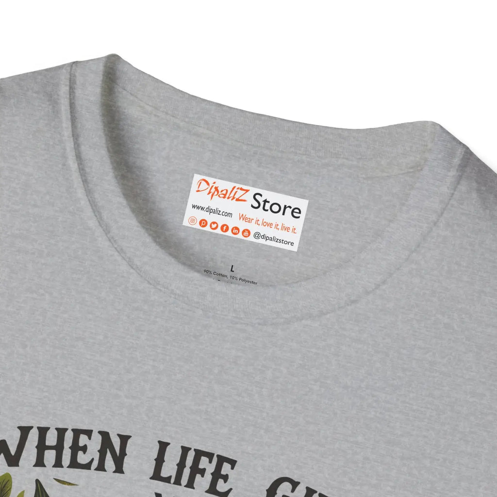 Lemons Unisex Softstyle Tee - Inspirational Comfort - DipaliZ