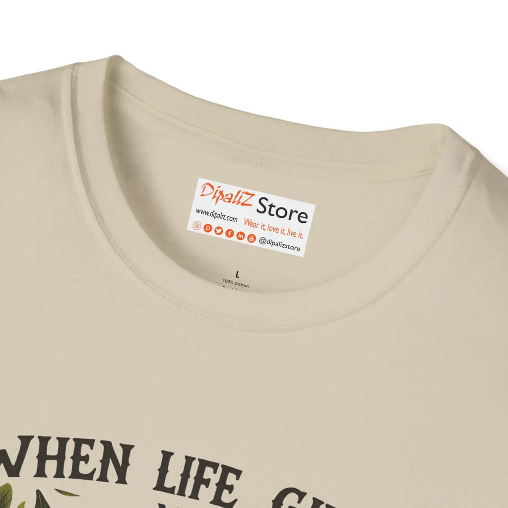 Lemons Unisex Softstyle Tee - Inspirational Comfort - DipaliZ