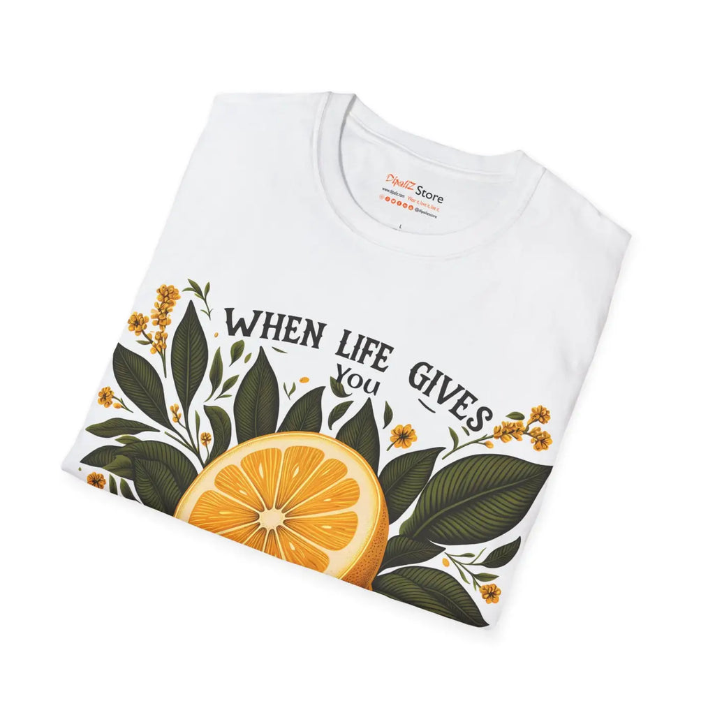 Lemons Unisex Softstyle Tee - Inspirational Comfort - DipaliZ