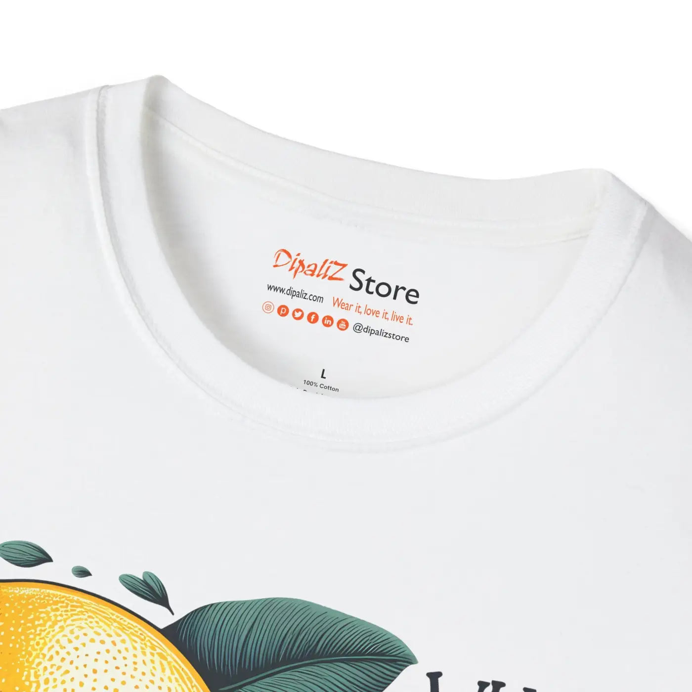 Lemon Twist Exclusive Dipaliz Unisex Softstyle Tee - DipaliZ