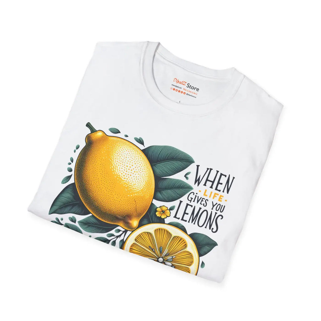 Lemon Twist Exclusive Dipaliz Unisex Softstyle Tee - DipaliZ