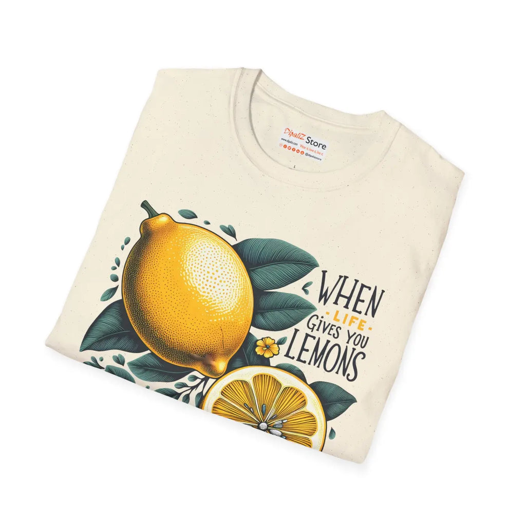 Lemon Twist Exclusive Dipaliz Unisex Softstyle Tee - DipaliZ