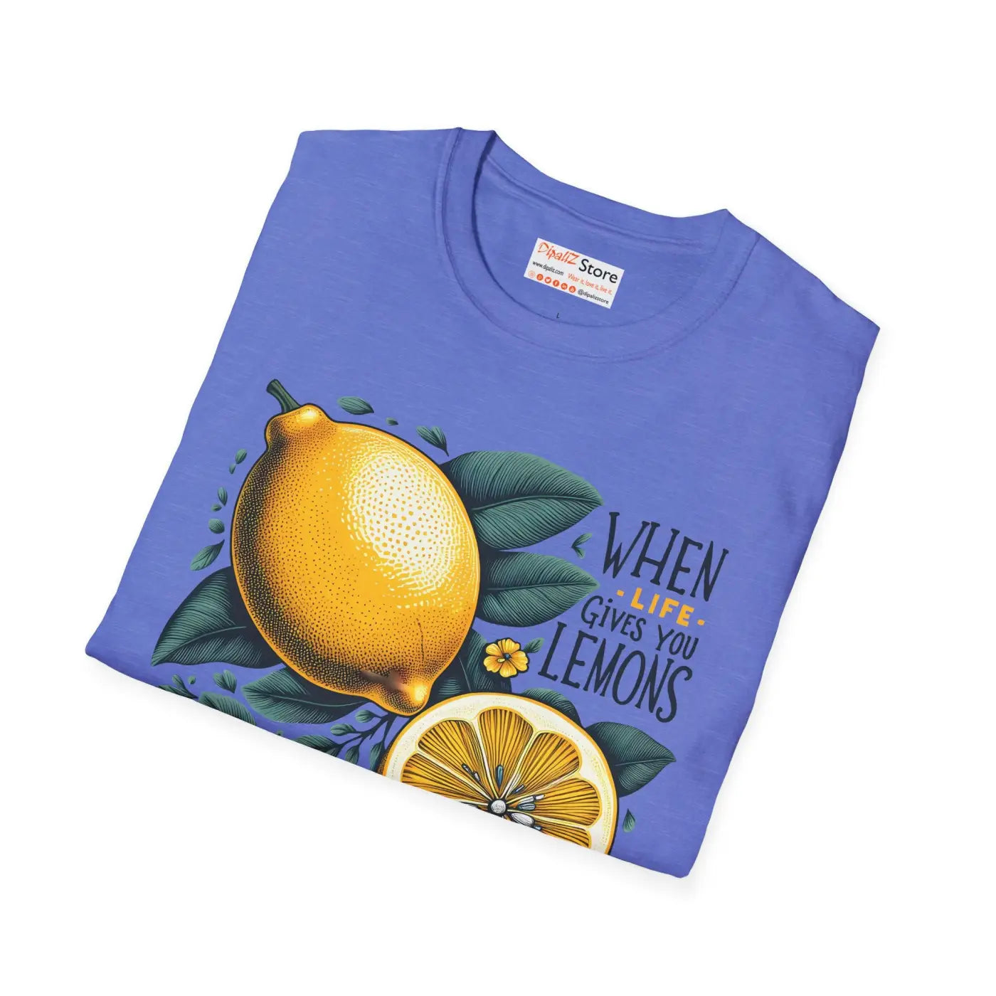 Lemon Twist Exclusive Dipaliz Unisex Softstyle Tee - DipaliZ