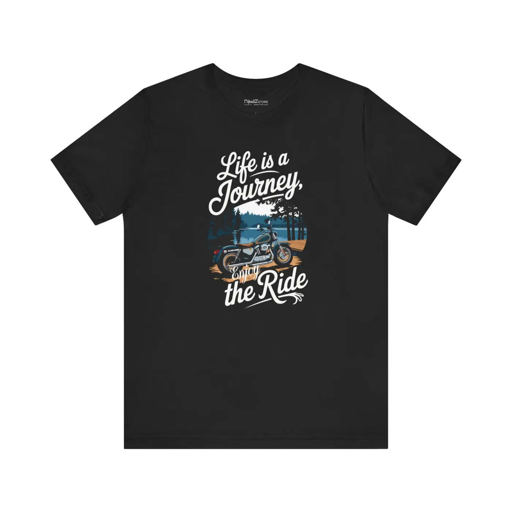 Life's Journey Unisex Jersey Short Sleeve Tee - Motorcycle - DipaliZ