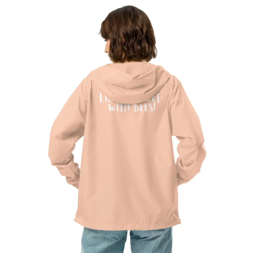 Unisex Lightweight Zip Windbreaker - Adventure Ready - DipaliZ