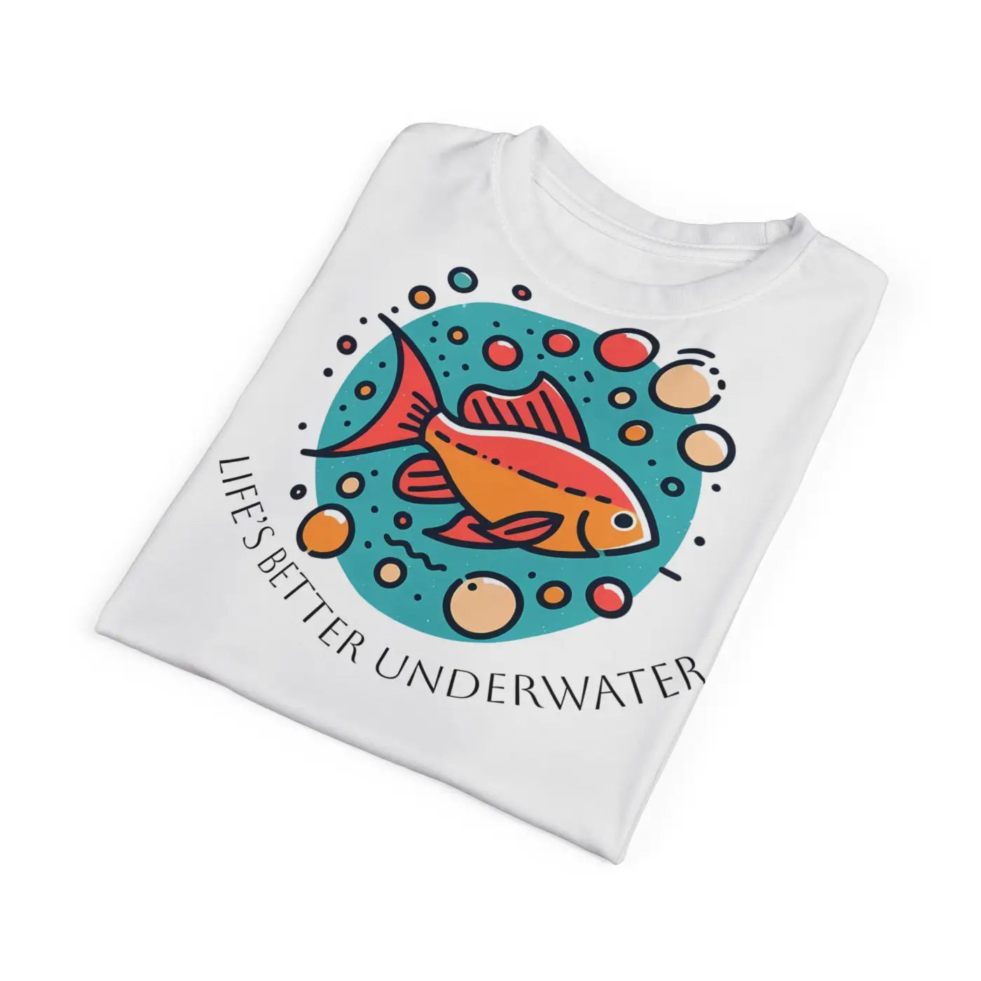 Underwater Unisex Tee - Ocean Vibes Sea Style - DipaliZ
