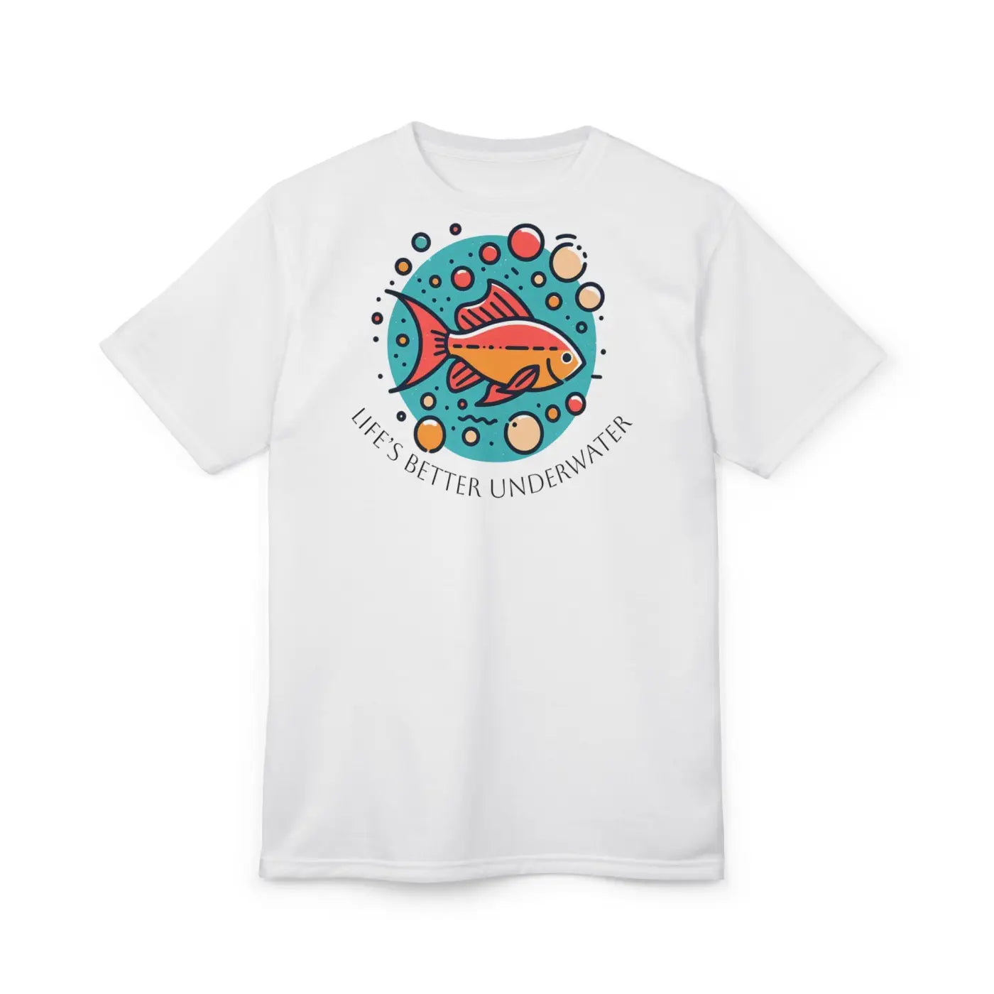 Underwater Unisex Tee - Ocean Vibes Sea Style - DipaliZ