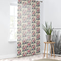 Chic Pink Roses Curtains - Elegant Home Decor - DipaliZ