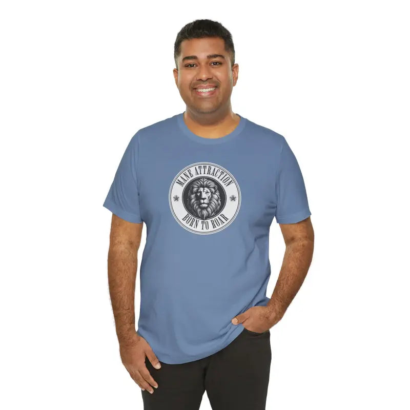 Lion Born To Roar Tee - Soft Cotton Quality Print - DipaliZ