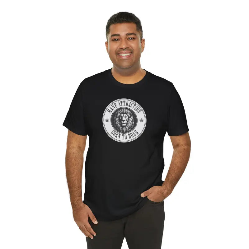 Lion Born To Roar Tee - Soft Cotton Quality Print - DipaliZ