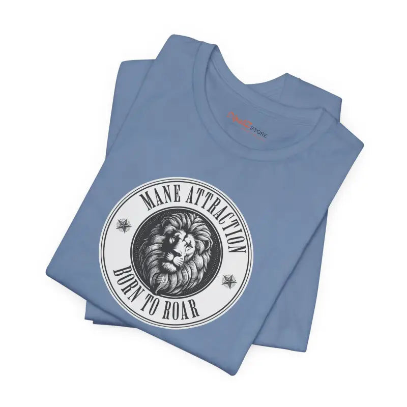Lion Born To Roar Tee - Soft Cotton Quality Print - DipaliZ