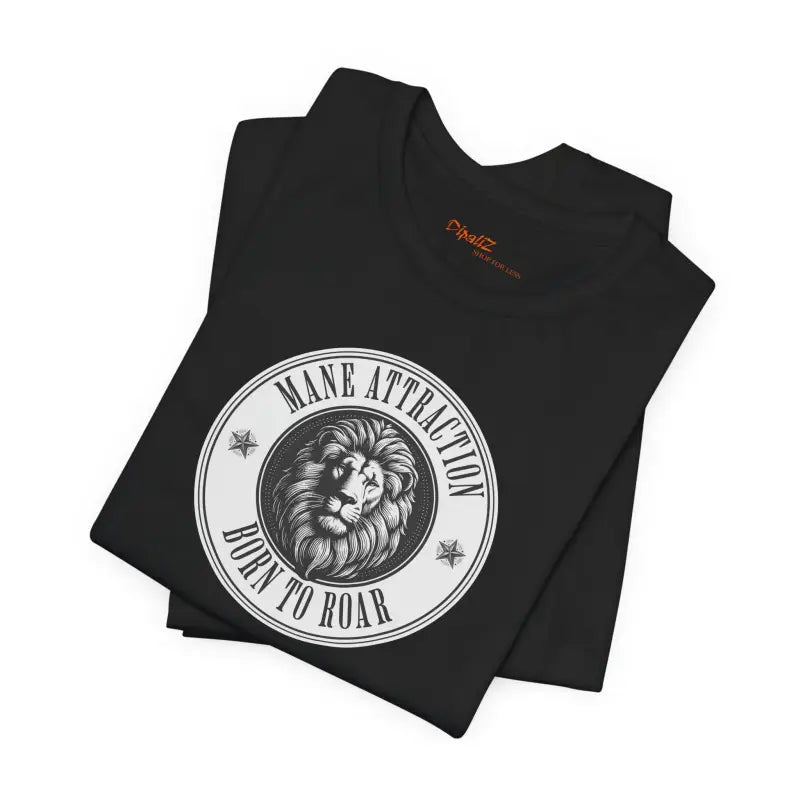 Lion Born To Roar Tee - Soft Cotton Quality Print - DipaliZ