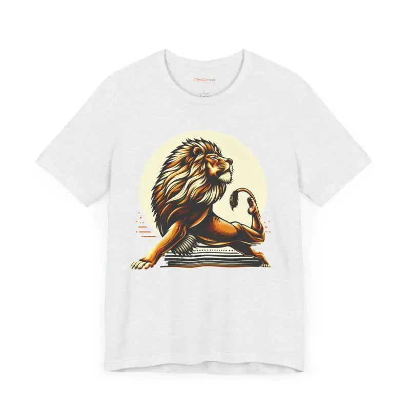 Lion Yoga Short Sleeve Tee - Warrior Performance - DipaliZ