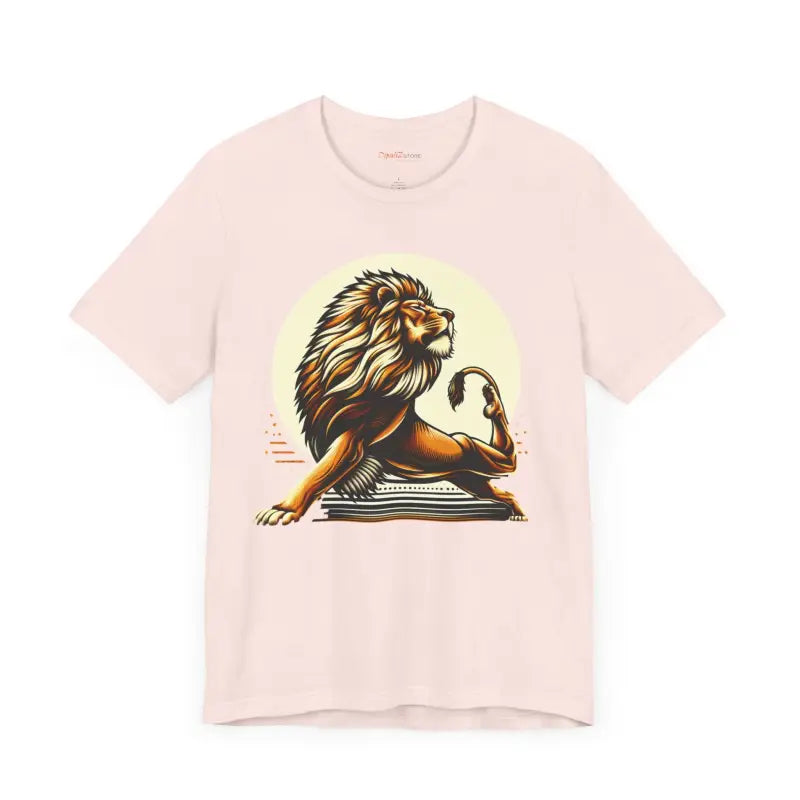 Lion Yoga Short Sleeve Tee - Warrior Performance - DipaliZ