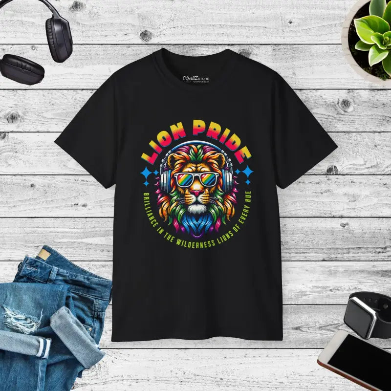 Lion Pride Ultra Cotton Tee - Bold Unisex Style - DipaliZ