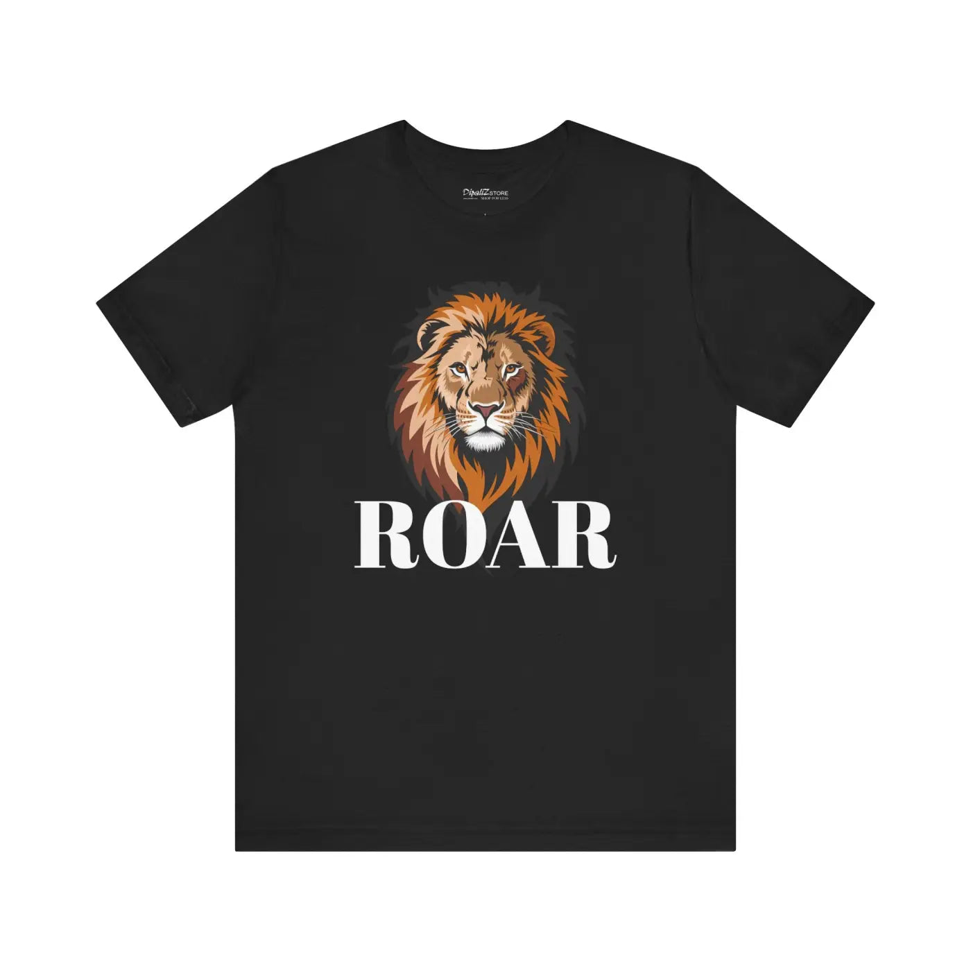 Roar Unisex Jersey Tee - Ultimate Comfort Lion Design - DipaliZ