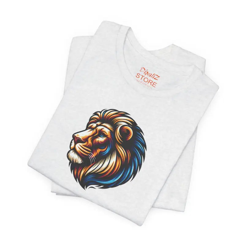 Lion Roar Unisex Jersey Tee - Soft Cotton Short Sleeve - DipaliZ