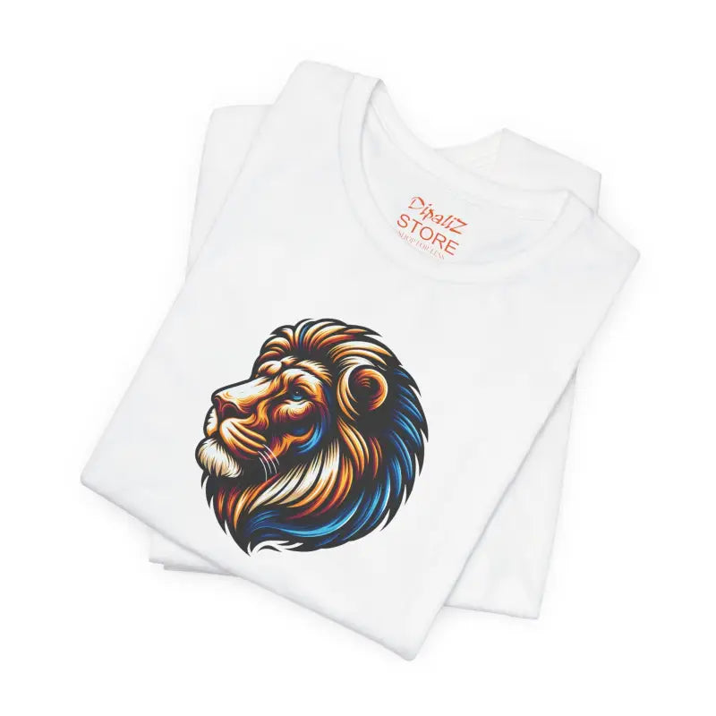 Lion Roar Unisex Jersey Tee - Soft Cotton Short Sleeve - DipaliZ