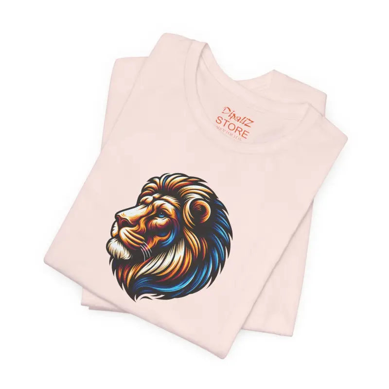 Lion Roar Unisex Jersey Tee - Soft Cotton Short Sleeve - DipaliZ