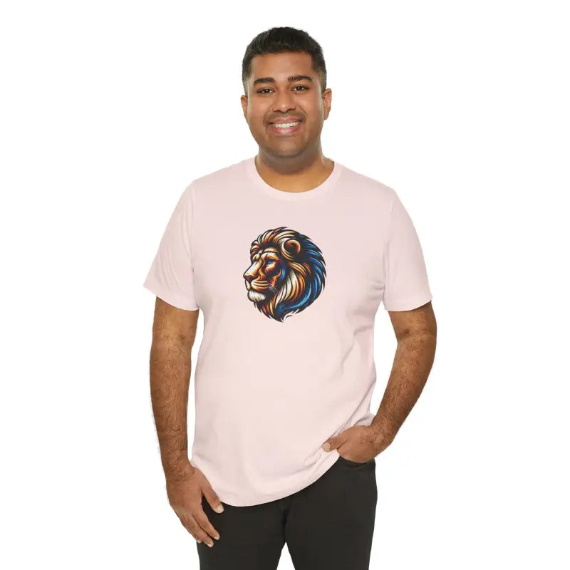 Lion Roar Unisex Jersey Tee - Soft Cotton Short Sleeve - DipaliZ
