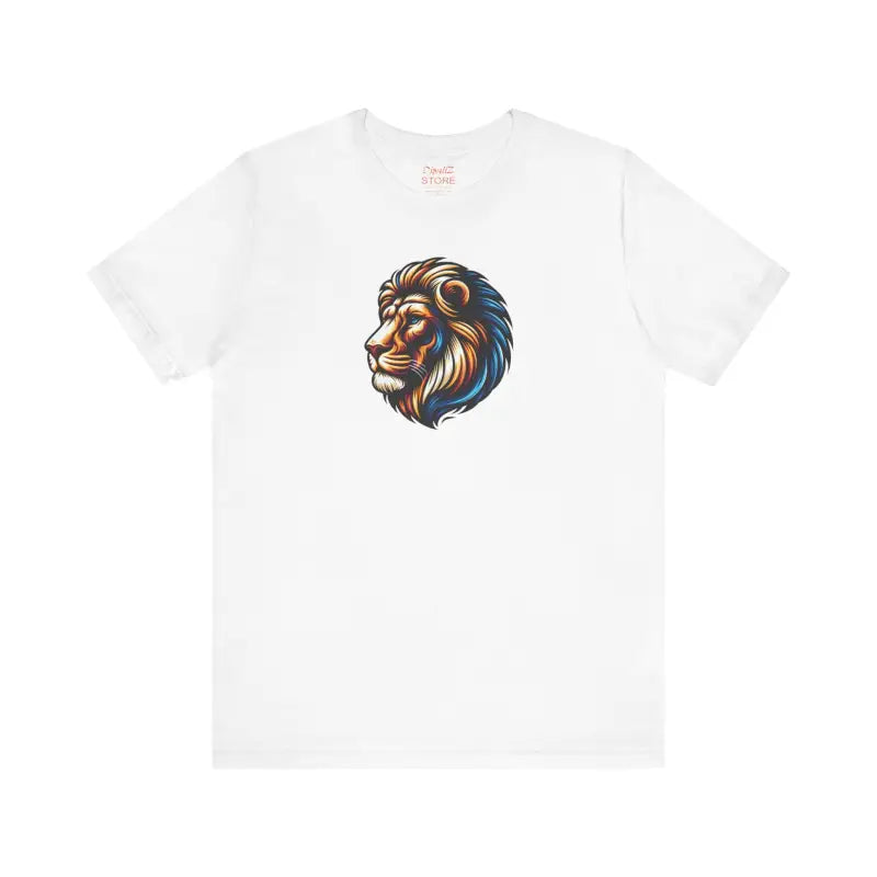 Lion Roar Unisex Jersey Tee - Soft Cotton Short Sleeve - DipaliZ