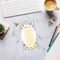 Floral Border Notepad - Stunning Borders for Bold Ideas - DipaliZ