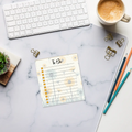 Floral Planner Notepad - Chic Fashion Accessory - DipaliZ