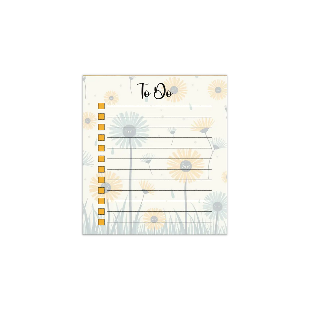 Floral Planner Notepad - Chic Fashion Accessory - DipaliZ