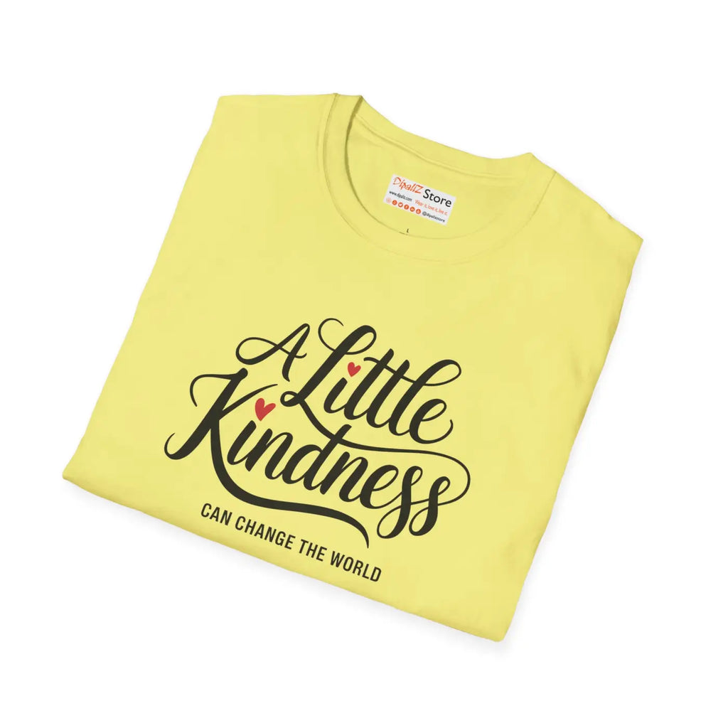 Spread Kindness Unisex Softstyle Tee - Positive Vibes - DipaliZ