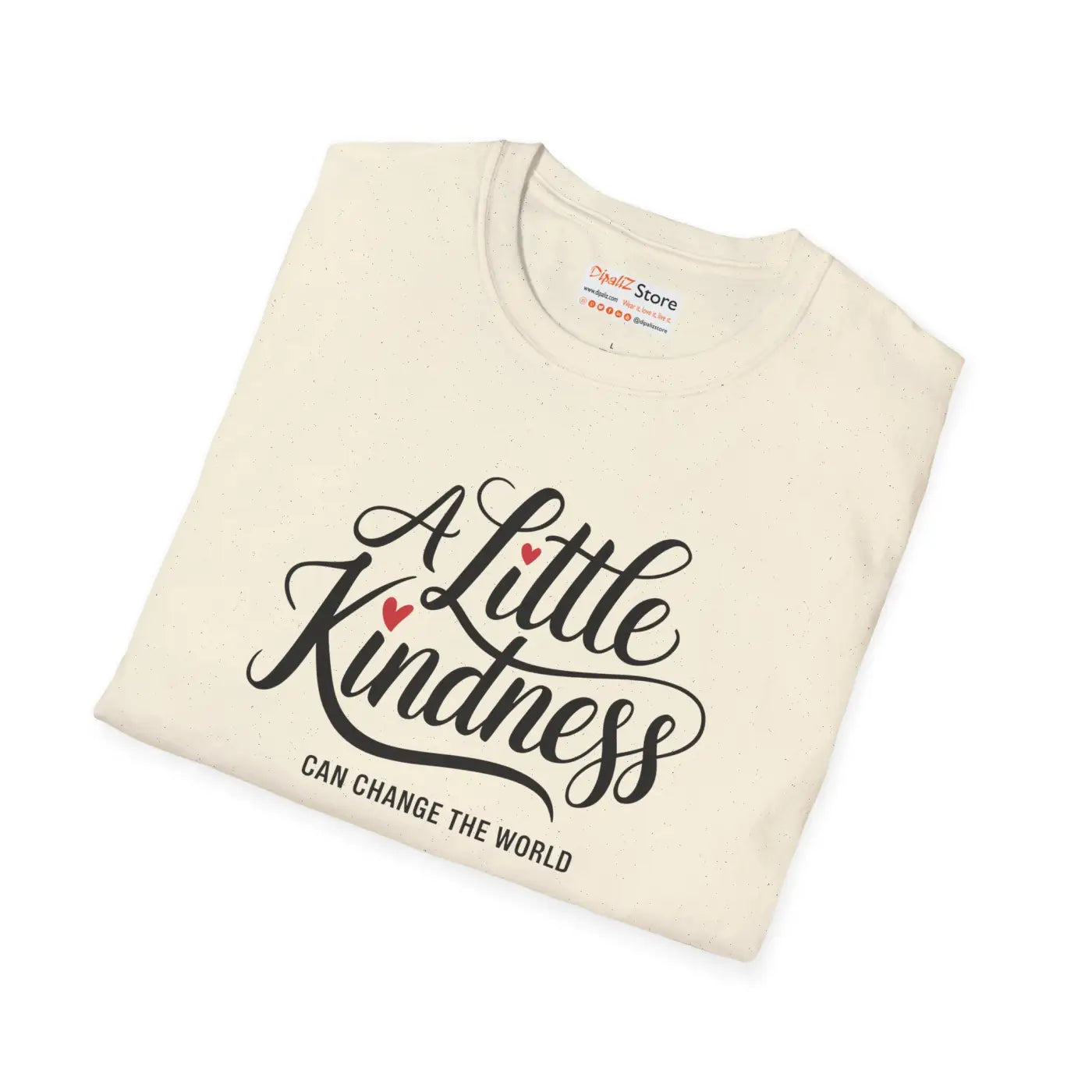 Spread Kindness Unisex Softstyle Tee - Positive Vibes - DipaliZ