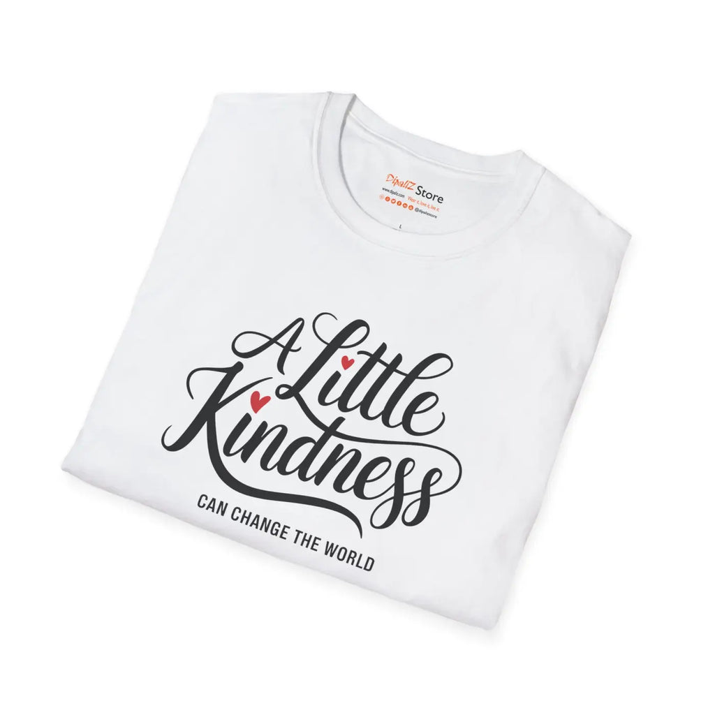 Spread Kindness Unisex Softstyle Tee - Positive Vibes - DipaliZ