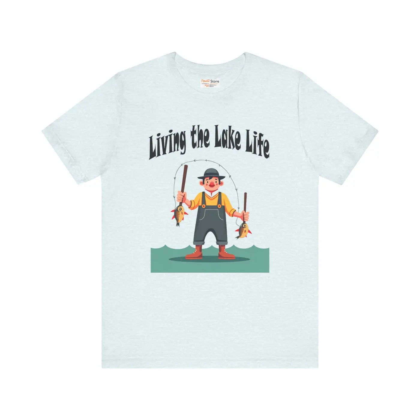 Unisex Jersey Short Sleeve Tee - Lake Life Vibes - DipaliZ