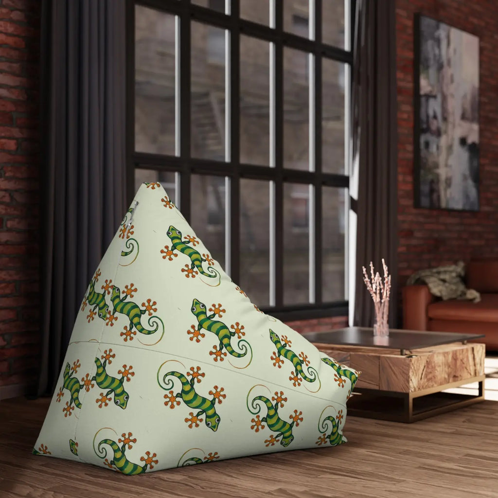 Lizard Bean Bag Cover - Durable Polyester Design - DipaliZ