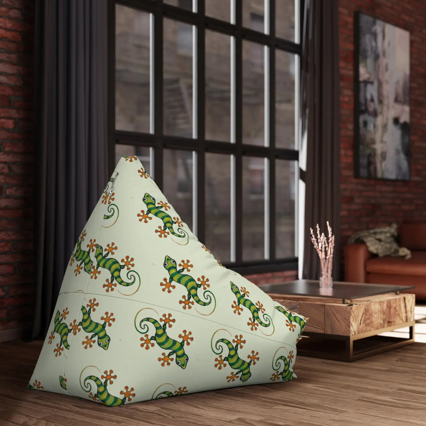 Lizard Bean Bag Cover - Durable Polyester Design - DipaliZ