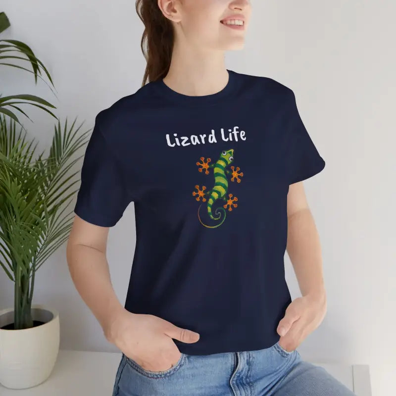 Lizard Life Tee - Unisex Jersey Short Sleeve - DipaliZ