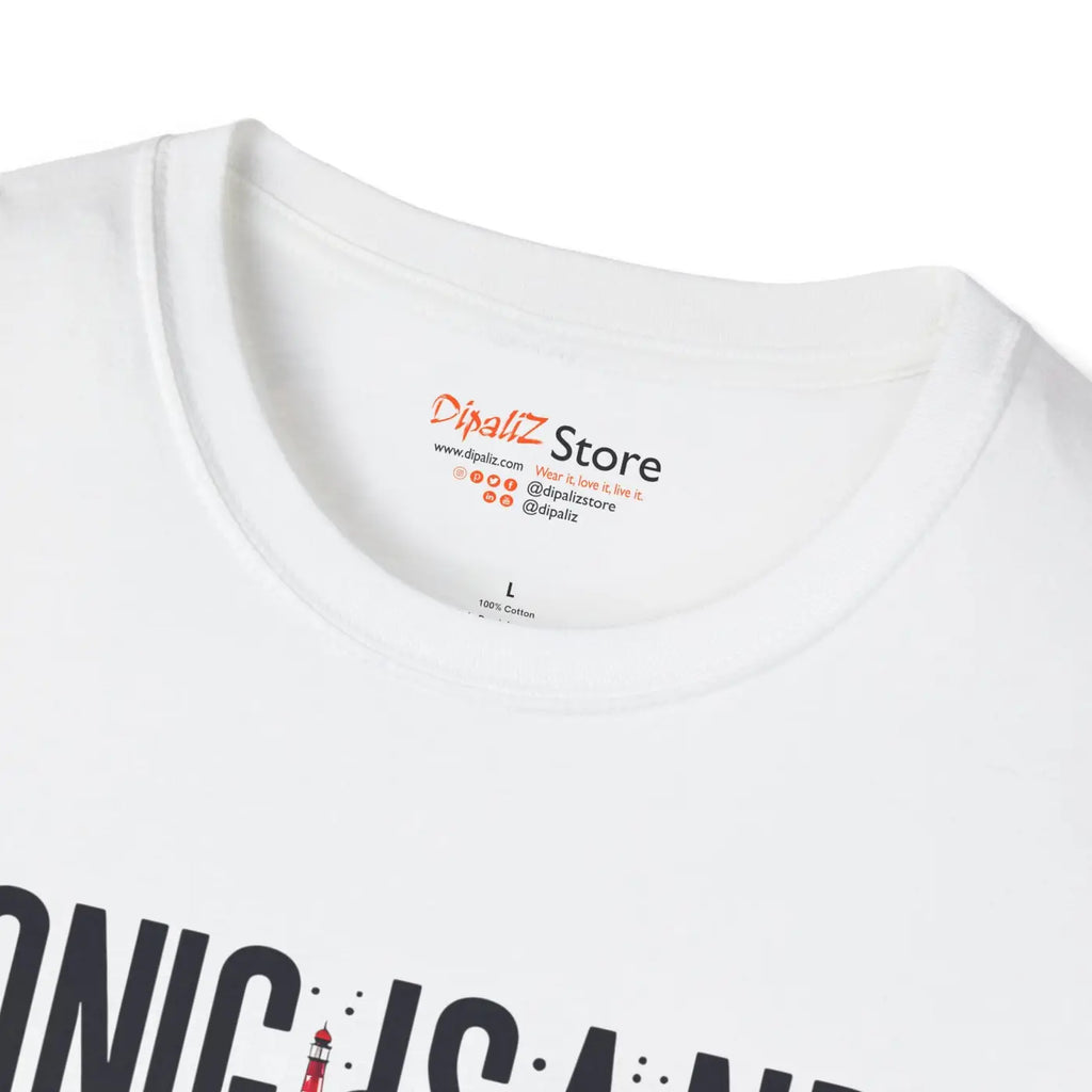 Lobster with Long Island Fisherman Tee - Unisex Comfort - DipaliZ