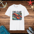 Lobster with Long Island Fisherman Tee - Unisex Comfort - DipaliZ