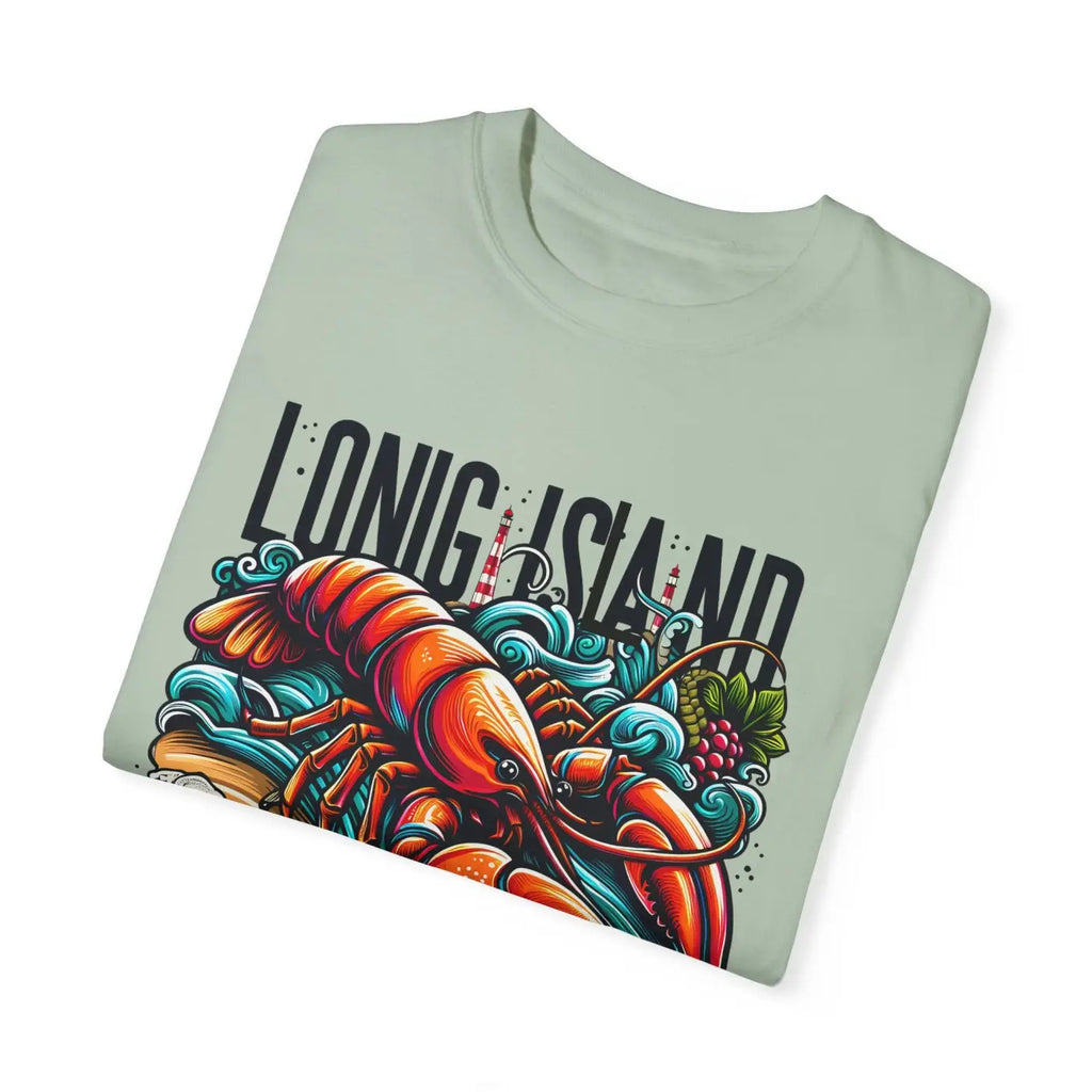 Long Island Lobster Tee - Comfort Colors Garment Dyed - DipaliZ
