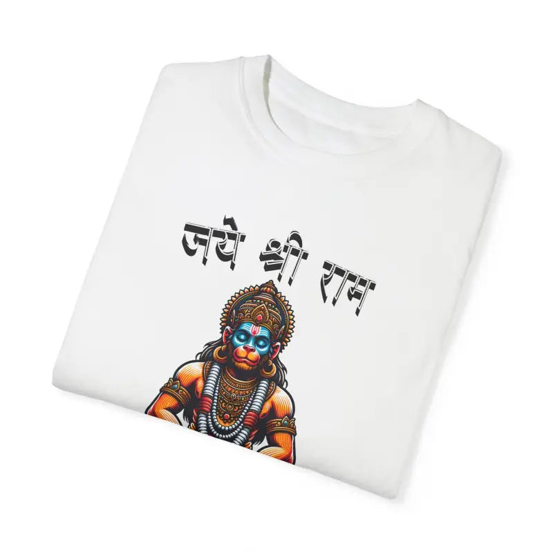 Jai Shri Ram Tee - Dyed T Shirt for Devotion - DipaliZ