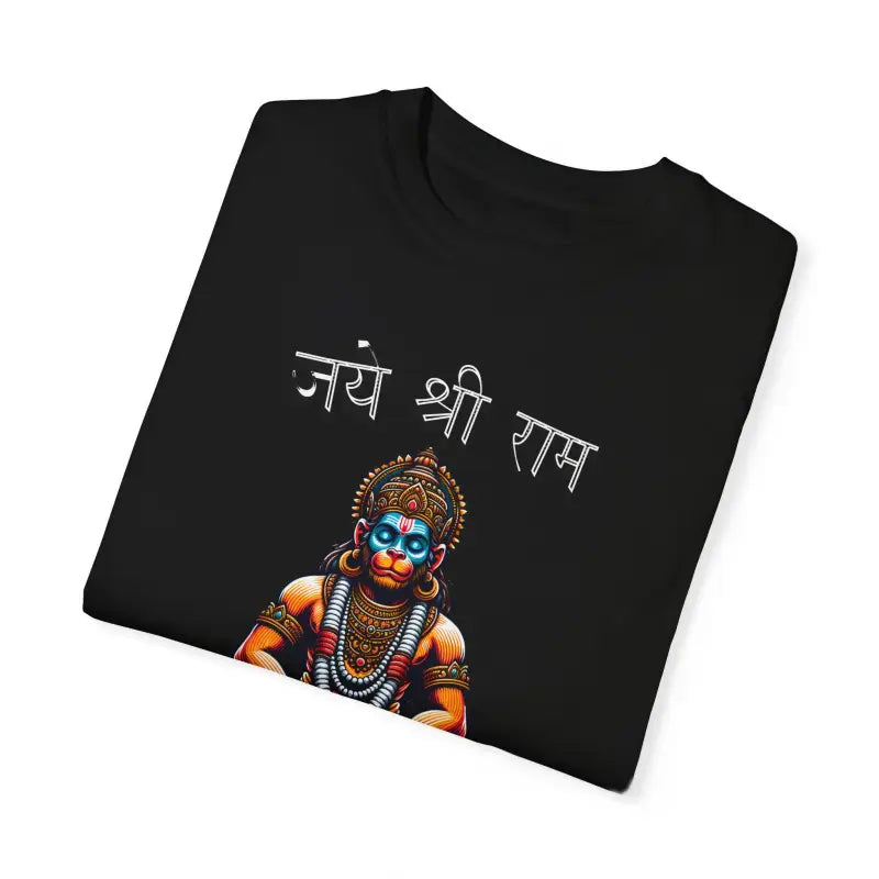 Jai Shri Ram Tee - Dyed T Shirt for Devotion - DipaliZ