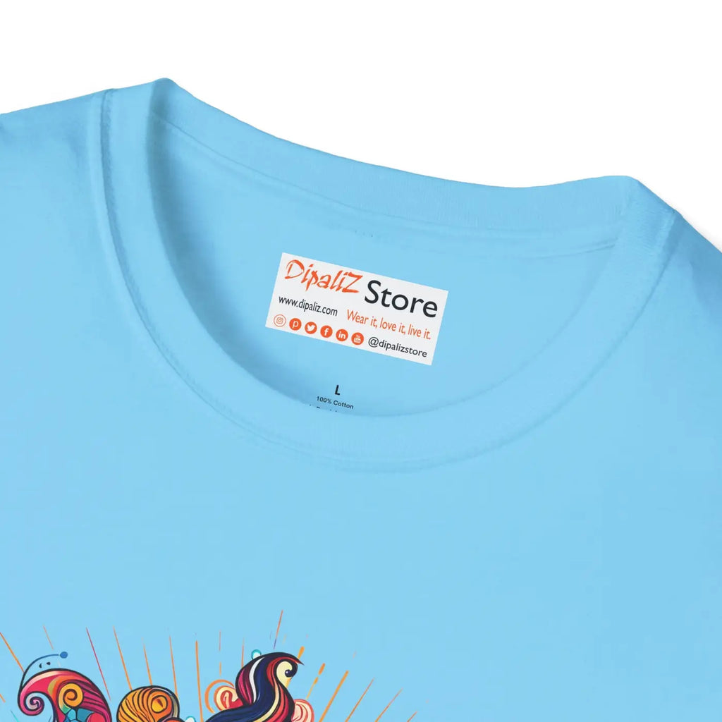 Divine Lord Shiva Unisex Softstyle Cotton Tee - DipaliZ