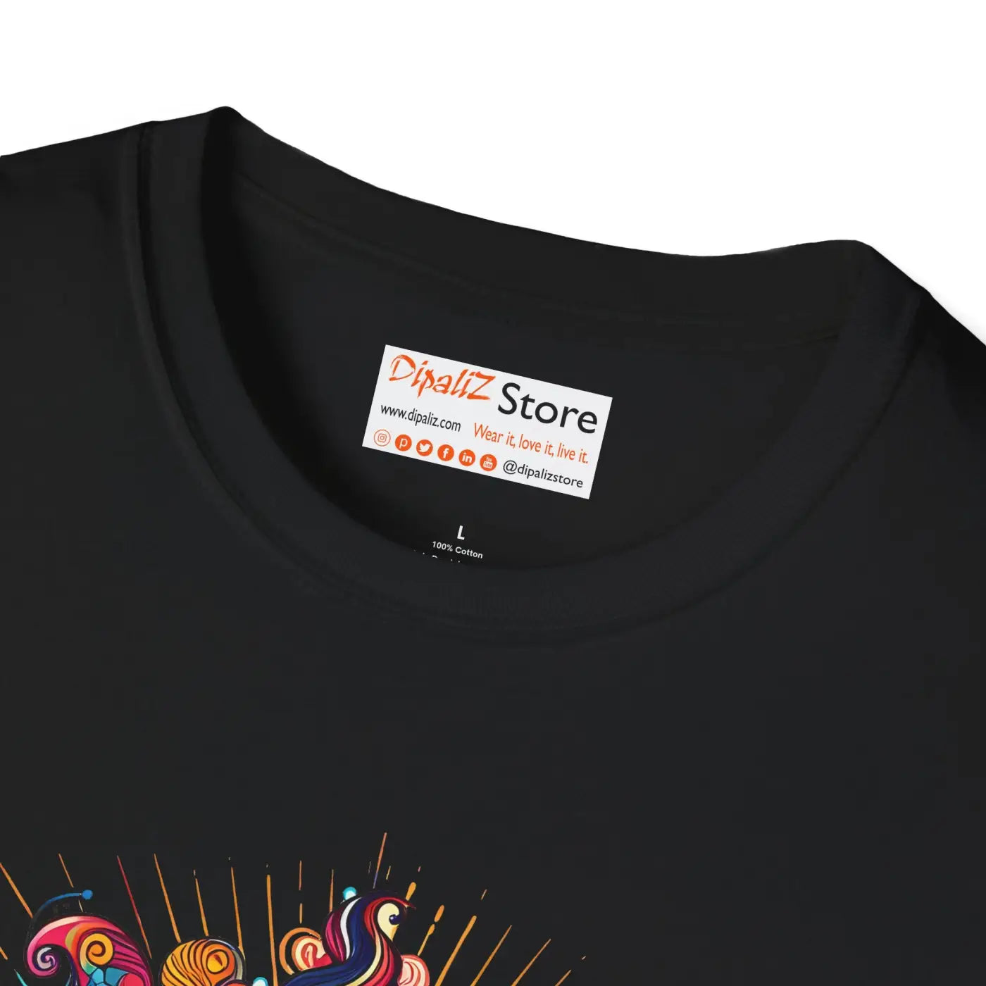Divine Lord Shiva Unisex Softstyle Cotton Tee - DipaliZ