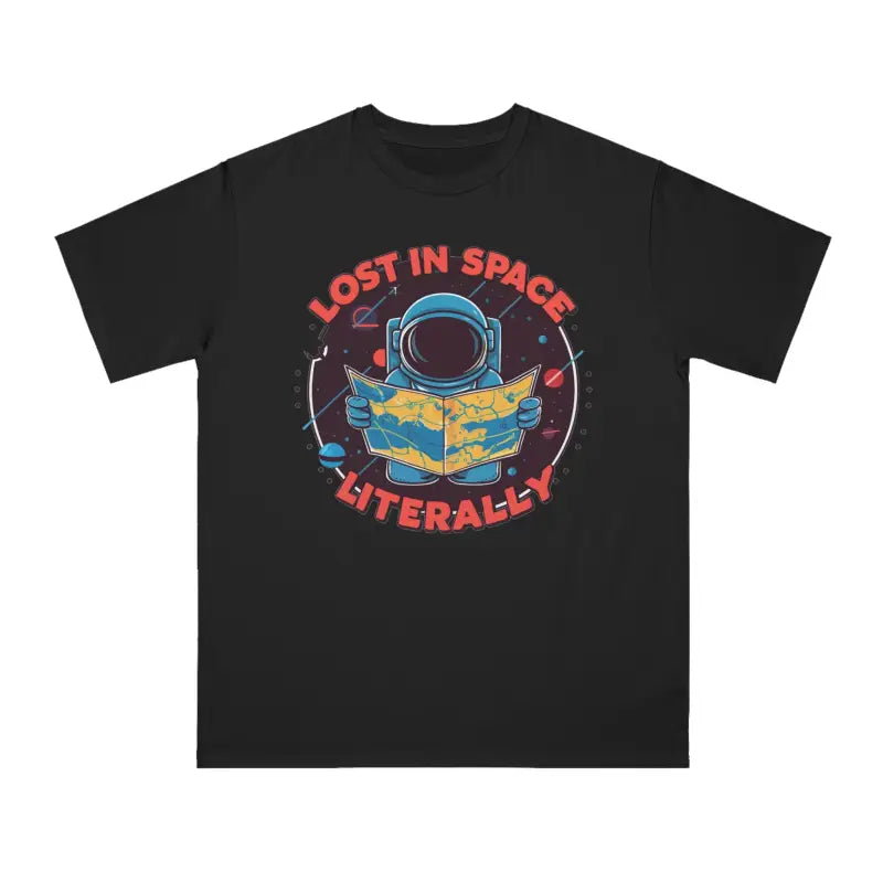 Space Tees - Lost In Space Astronaut Map Design - DipaliZ