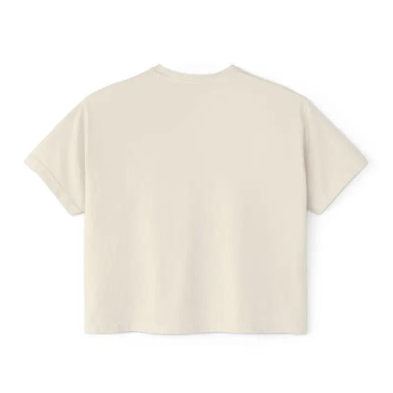 Lotus Flower Boxy Tee - Relaxed Fit Women's Top - DipaliZ