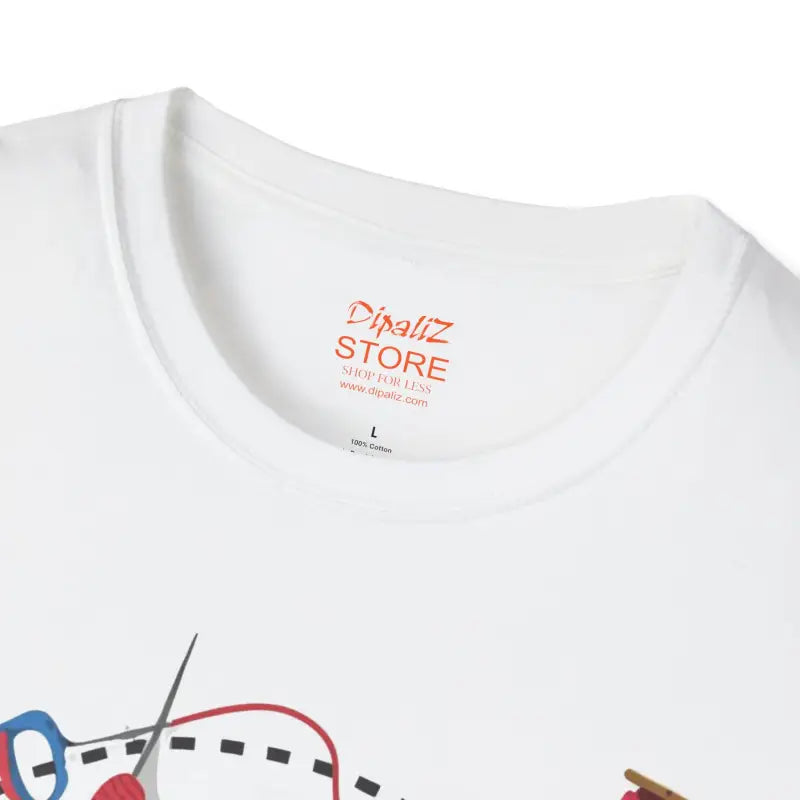 Unisex Softstyle T Shirt - Love In Every Stitch - DipaliZ
