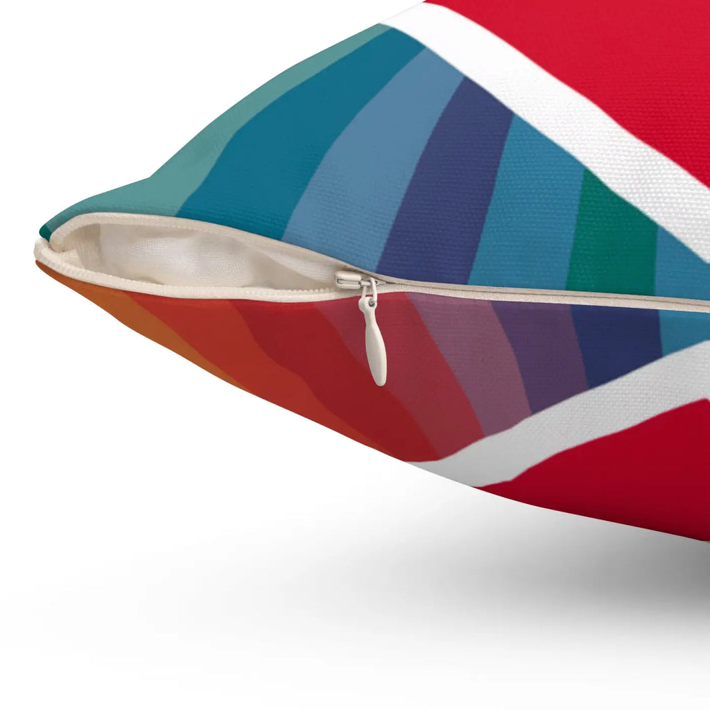 Gay Pride Pillows - Vibrant Polyester Throw Pillows - DipaliZ