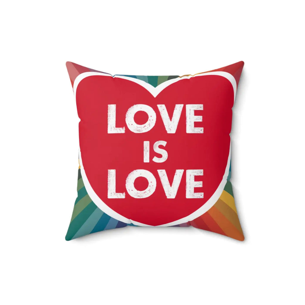 Gay Pride Pillows - Vibrant Polyester Throw Pillows - DipaliZ